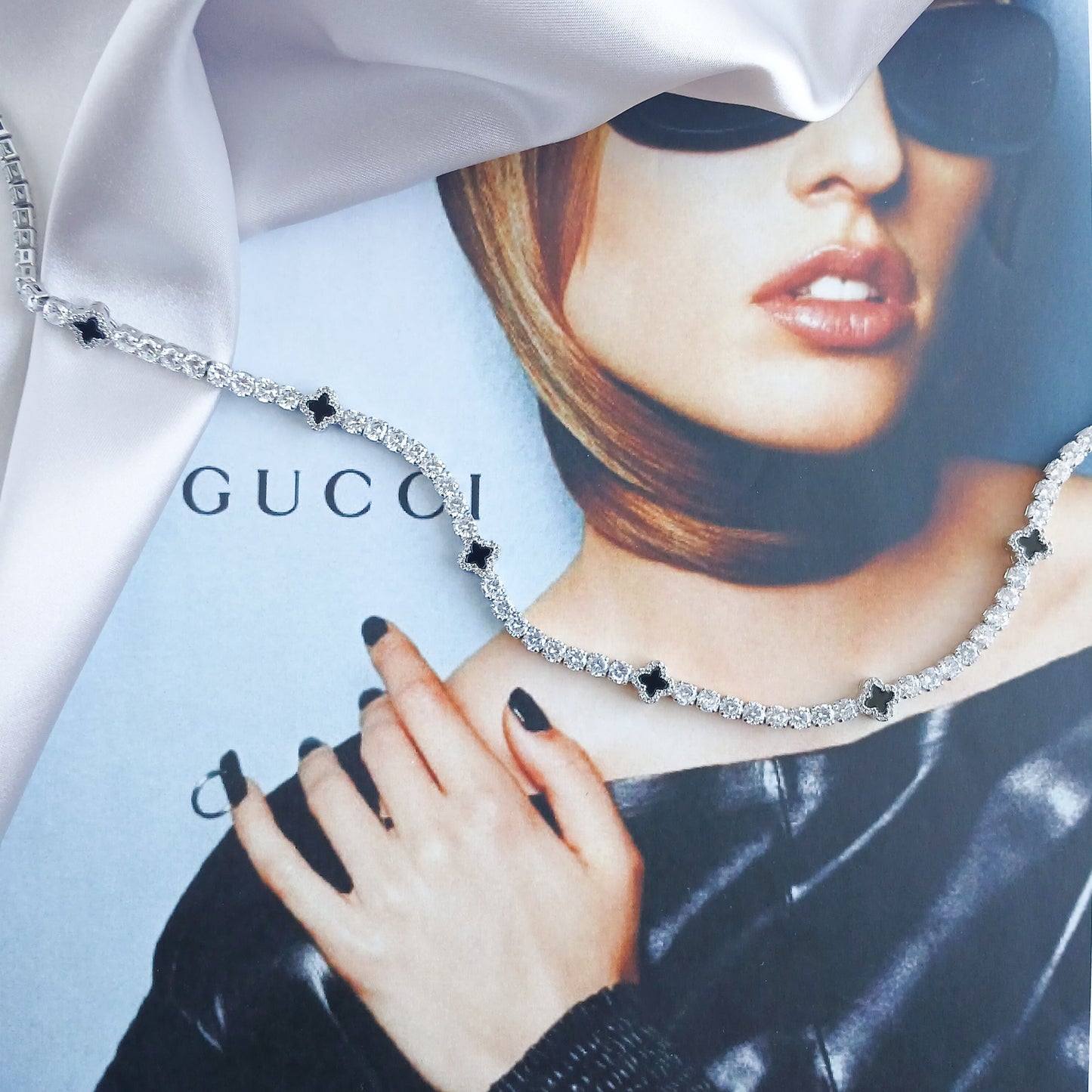 Luxe Clover Riviera - Necklace